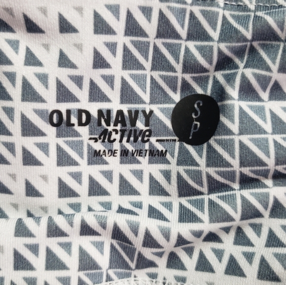 Old Navy Compression athletic leggings white gray - Picture 8 of 9